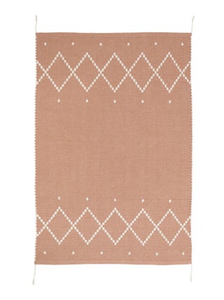 Tapis Mallorca Argile en coton recyclé