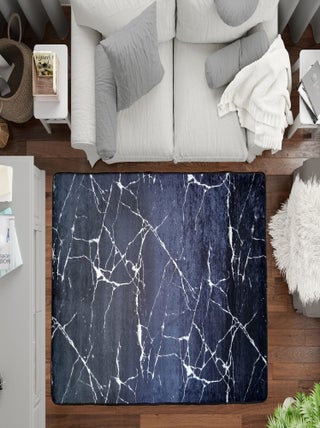 Tapis MARBRE Noir