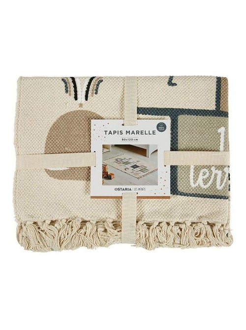Tapis marelle coton - Kiabi