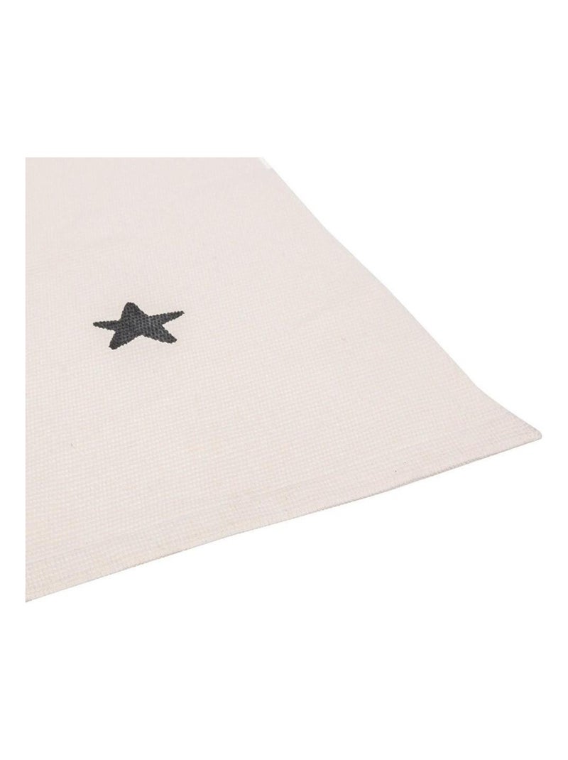 Tapis marelle mixte 80x150 cm Beige - Kiabi