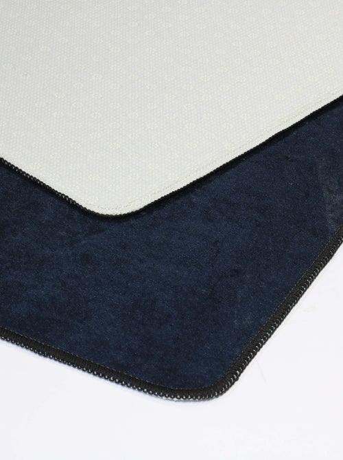 Tapis MARELLE Noir - Kiabi