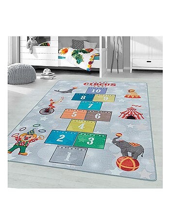 Tapis marelle pour fille et garçon Circus