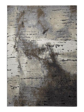 Tapis marron design pour intérieur Timber