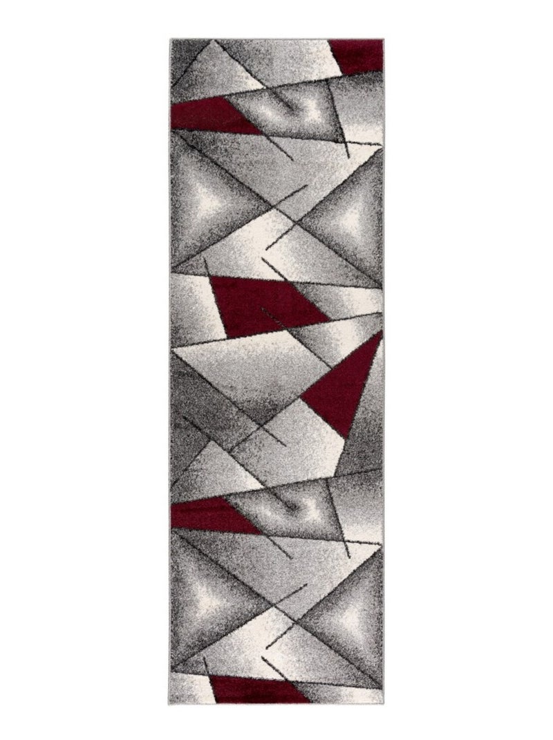 Tapis MAZO Rouge Rouge - Kiabi