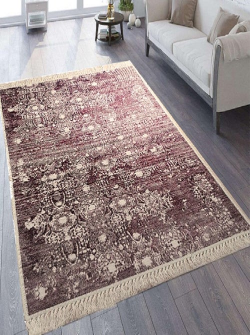 Tapis MEDAILLON Rouge - Kiabi