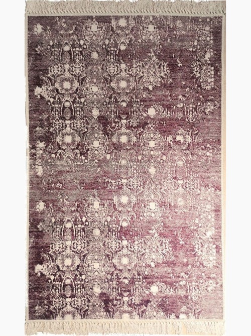 Tapis MEDAILLON Rouge - Kiabi