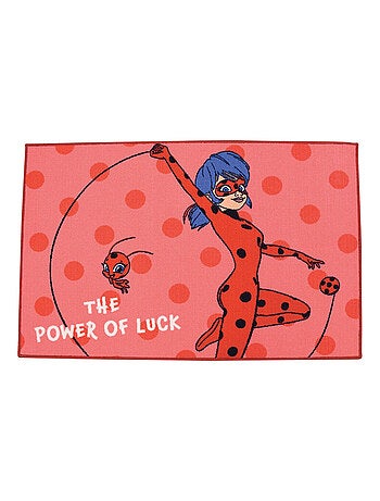 Tapis Miraculous ladybug rouge - 80x120 cm
