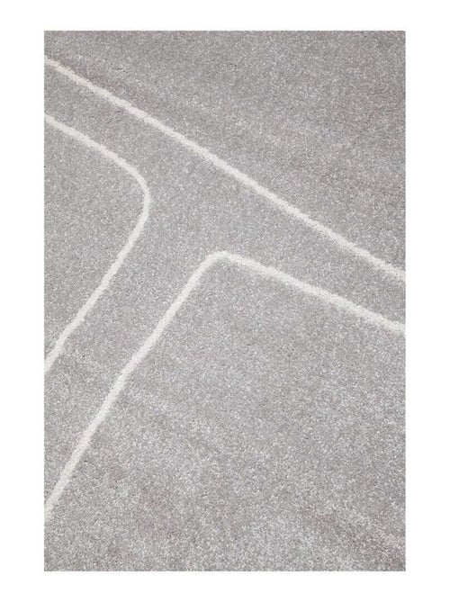 Tapis moderne abstrait intérieur rectangle Figure - Kiabi