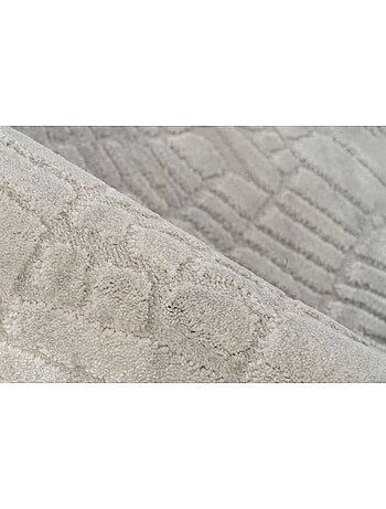 Tapis moderne avec franges rectangle Lucie