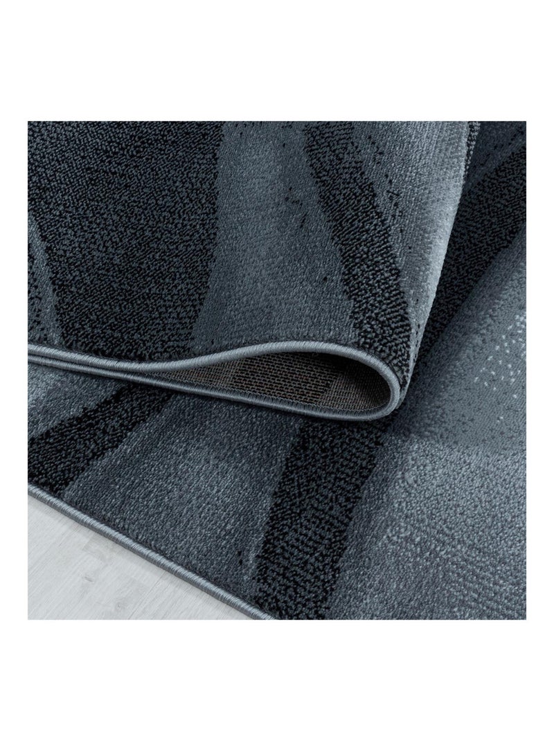 Tapis moderne effet courbe de salon Geai Noir - Kiabi