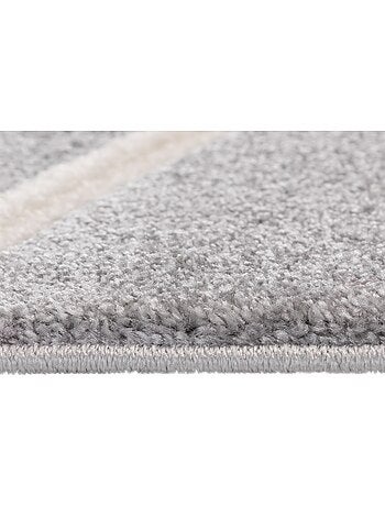 Tapis moderne géométrique - 120x170 / noir