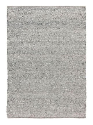 Tapis moderne uni tissé main rectangle Bingo