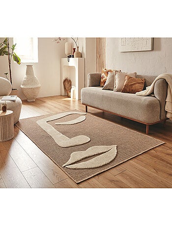 Tapis motif visage Palma