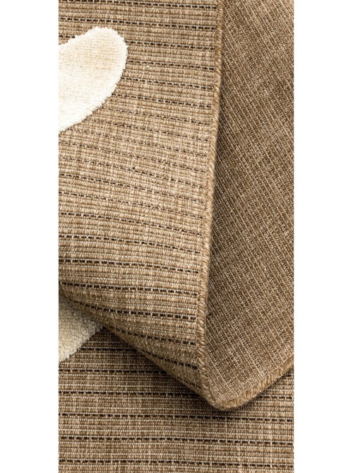Tapis motif visage Palma - Kiabi