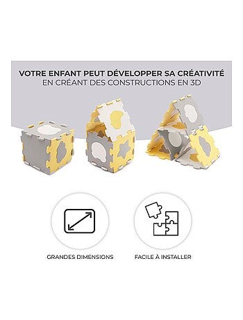 Tapis mousse 2en1 tapis puzzle bébé