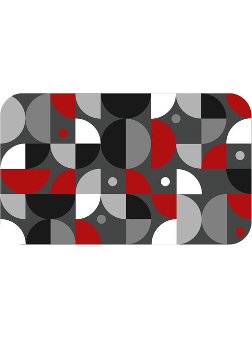 Tapis mousse 45 x 75 cm Graphism - Kiabi