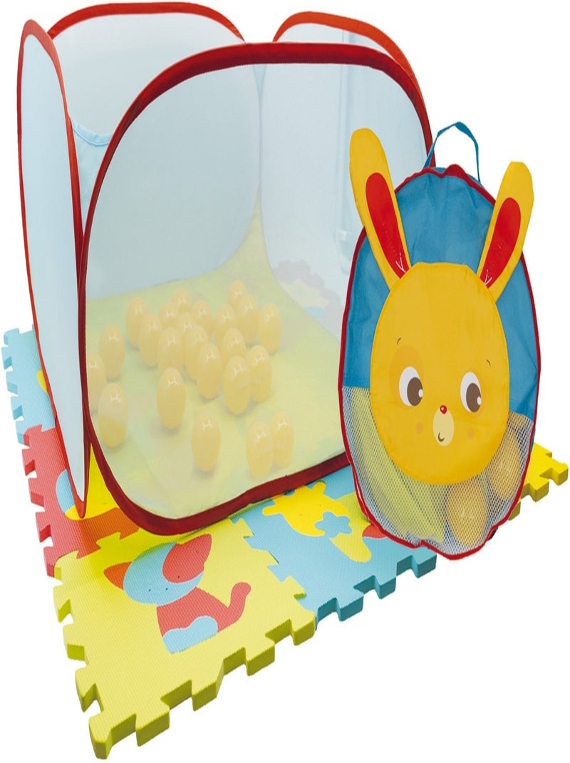 Tapis Mousse Et Aire De Jeu - Ludi Multicolore - Kiabi