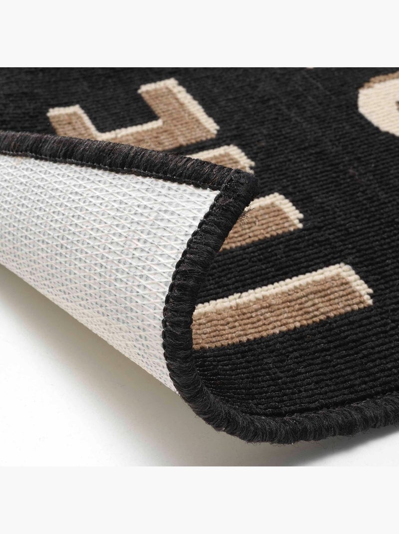 Tapis Multi-usage bouclette 50 x 80 cm The ou cafe Noir - Kiabi