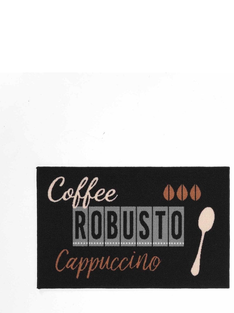Tapis Multi-usage Coffee cappuccino Noir - Kiabi