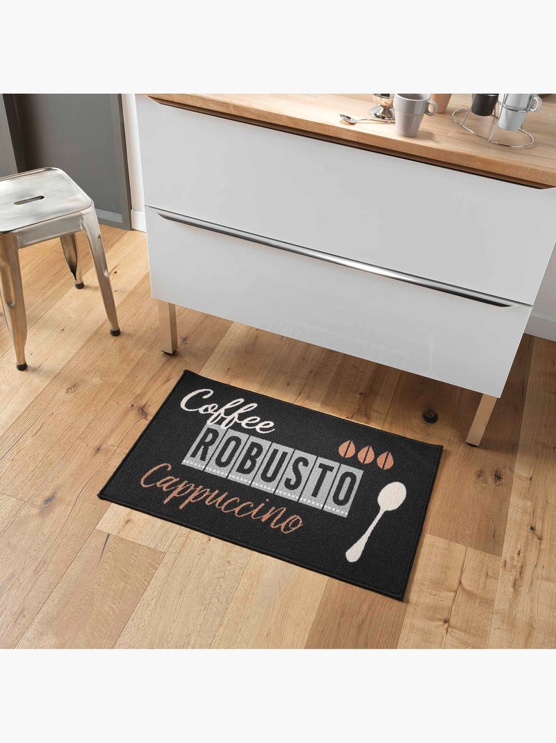 Tapis Multi-usage Coffee cappuccino Noir - Kiabi
