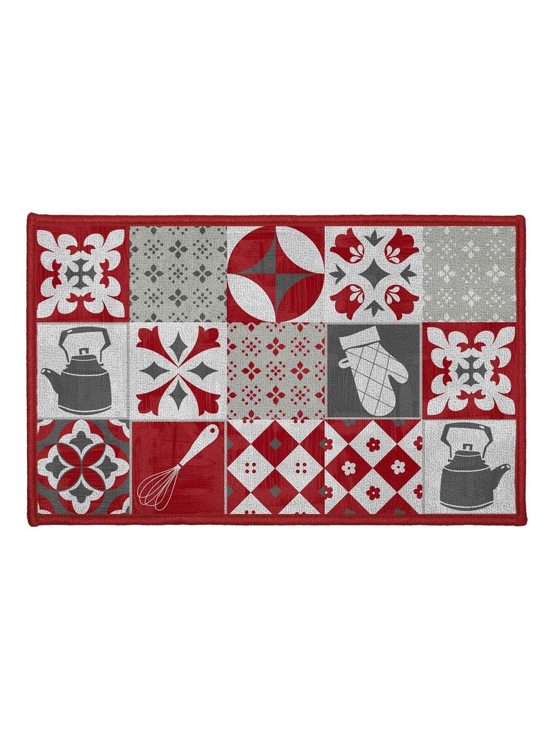 Tapis Multi-usage Collection Crédence Rouge - Kiabi