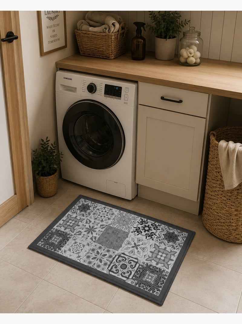 Tapis Multi-usage Collection Persane Gris - Kiabi