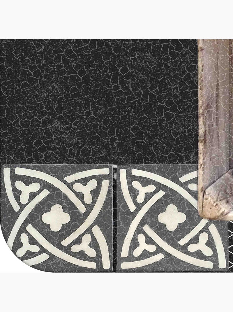 Tapis multi usage Green Bistrot Noir - Kiabi