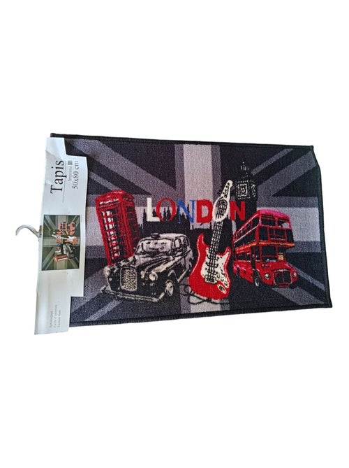 Tapis multi usage rectangle London folies - Kiabi
