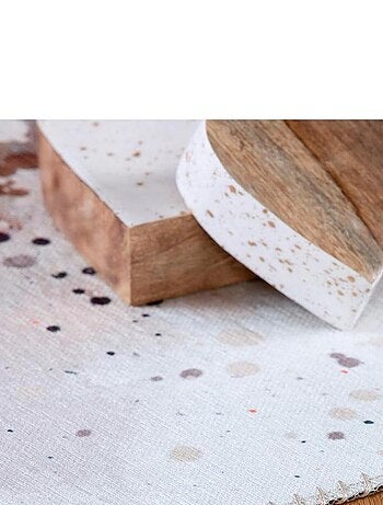 Tapis multicolore pour chambre de fille Bulle