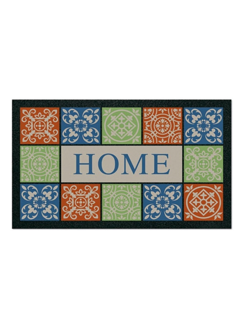 Tapis multiusage Azulej carreaux Noir - Kiabi