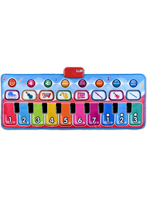 Tapis musical avec 10 touches 130x48cm - Kiabi