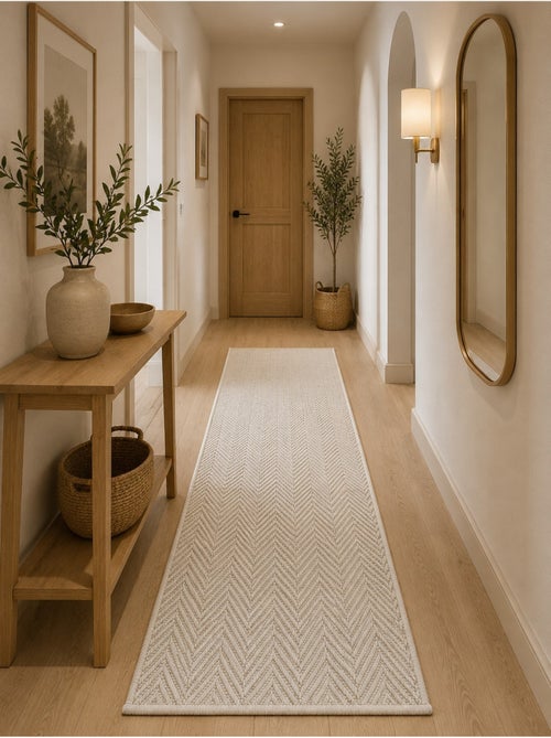 Tapis Naturel Effet Tressé - Kiabi Tapis Naturel Effet Tressé - Kiabi