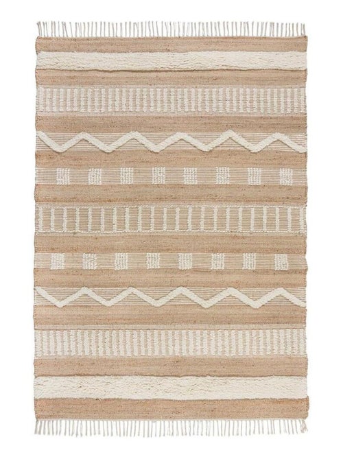 Tapis naturel en jute Medina - Kiabi