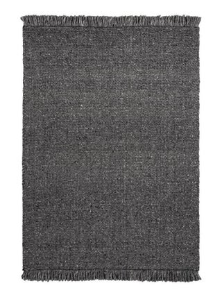 Tapis naturel en laine et viscose rectangle tissé main Tanguro