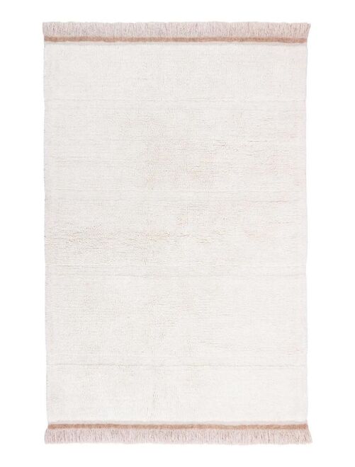 Tapis naturel en laine lavable en machine Steppe - Kiabi