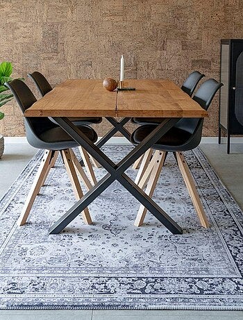 Tapis noir et blanc 160 x 230 cm - House Nordic