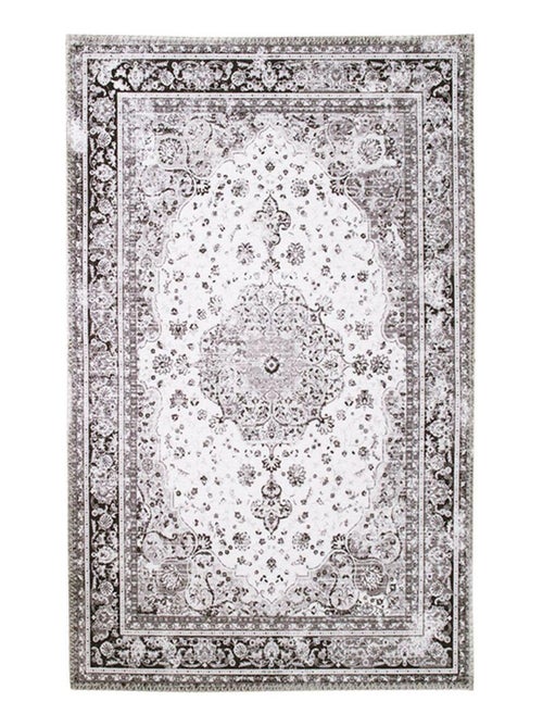 Tapis noir et blanc 160 x 230 cm - House Nordic - Kiabi