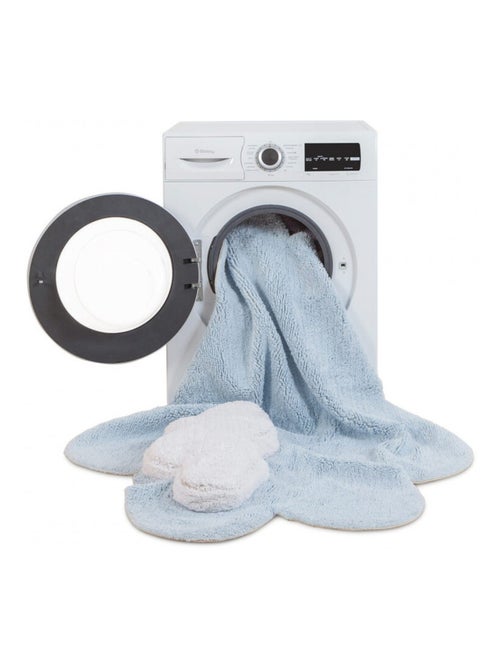 Tapis nuage bleu enfant Lorena Canals Puffy Dream - Kiabi