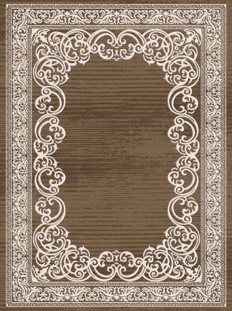 Tapis ORIENT Marron - Kiabi