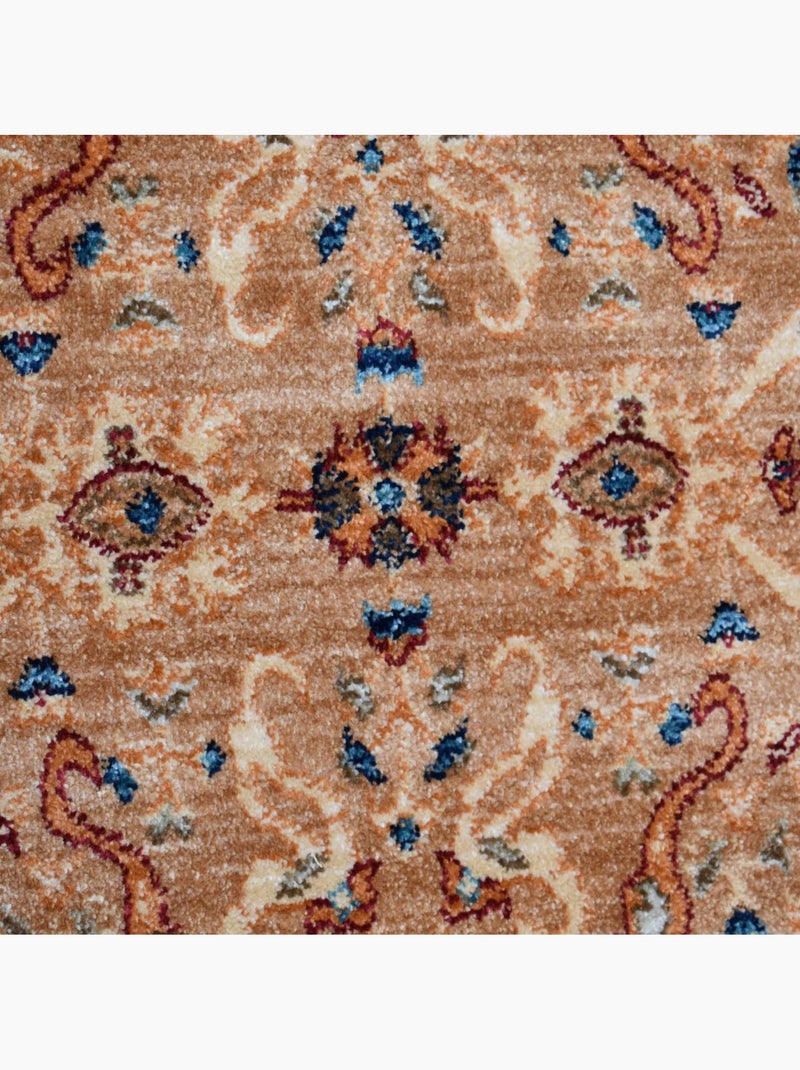 Tapis orient motifs orientaux CHOBAY AB Ecru - Kiabi