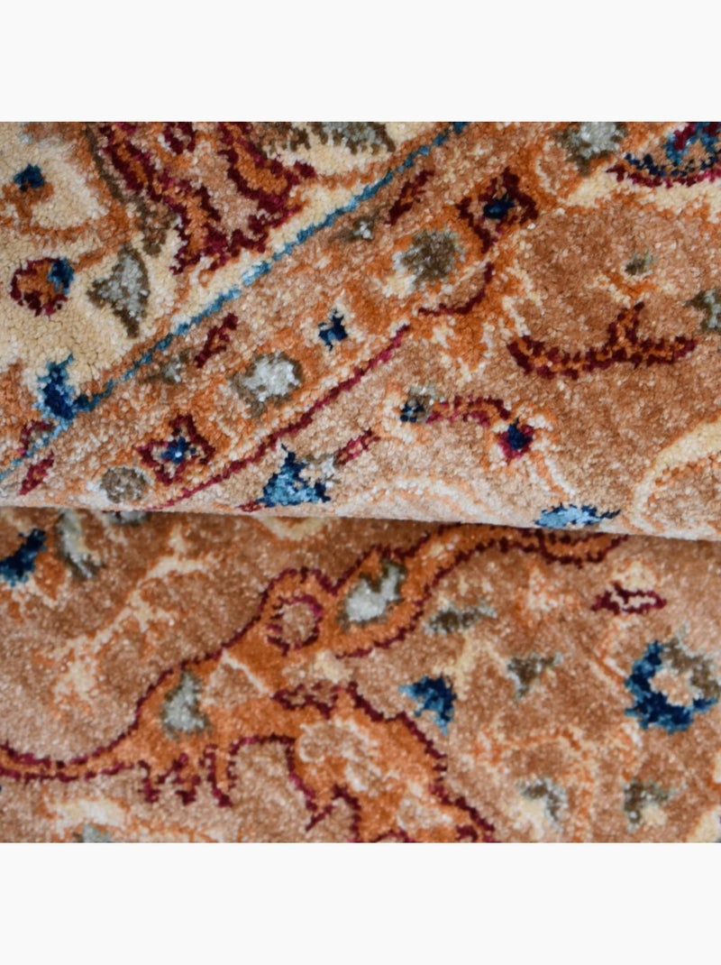 Tapis orient motifs orientaux CHOBAY AB Ecru - Kiabi