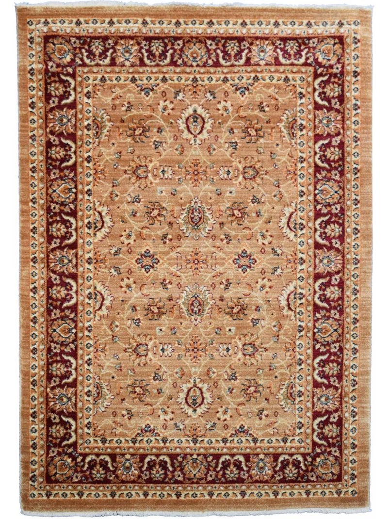 Tapis orient motifs orientaux CHOBAY AC Beige - Kiabi