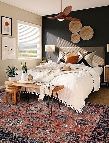 Tapis Orient NOMEDI , tapis en coton