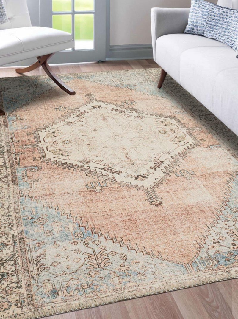 Tapis orient tissé motif classique ORTAGE C Multicolore - Kiabi
