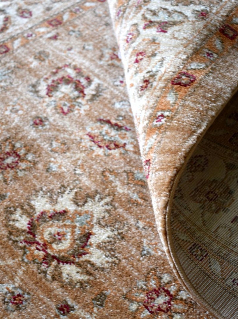 Tapis orient tissé motif traditionnel CHOBAY A Beige - Kiabi