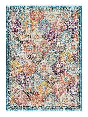 Tapis orient tissé motif traditionnel olna