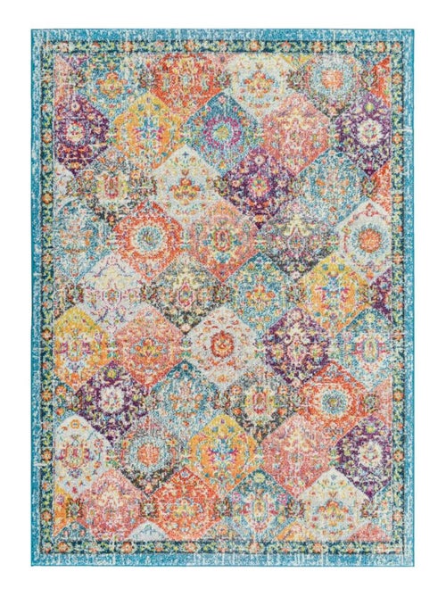 Tapis orient tissé motif traditionnel olna - Kiabi Tapis orient tissé motif traditionnel olna - Kiabi