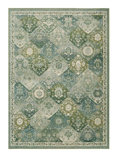 Tapis orient tissé motif traditionnel olna - Kiabi