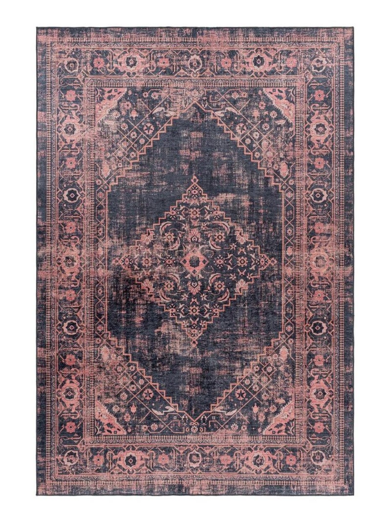 Tapis orient tissé motifs orientaux AKIAK Rouge - Kiabi