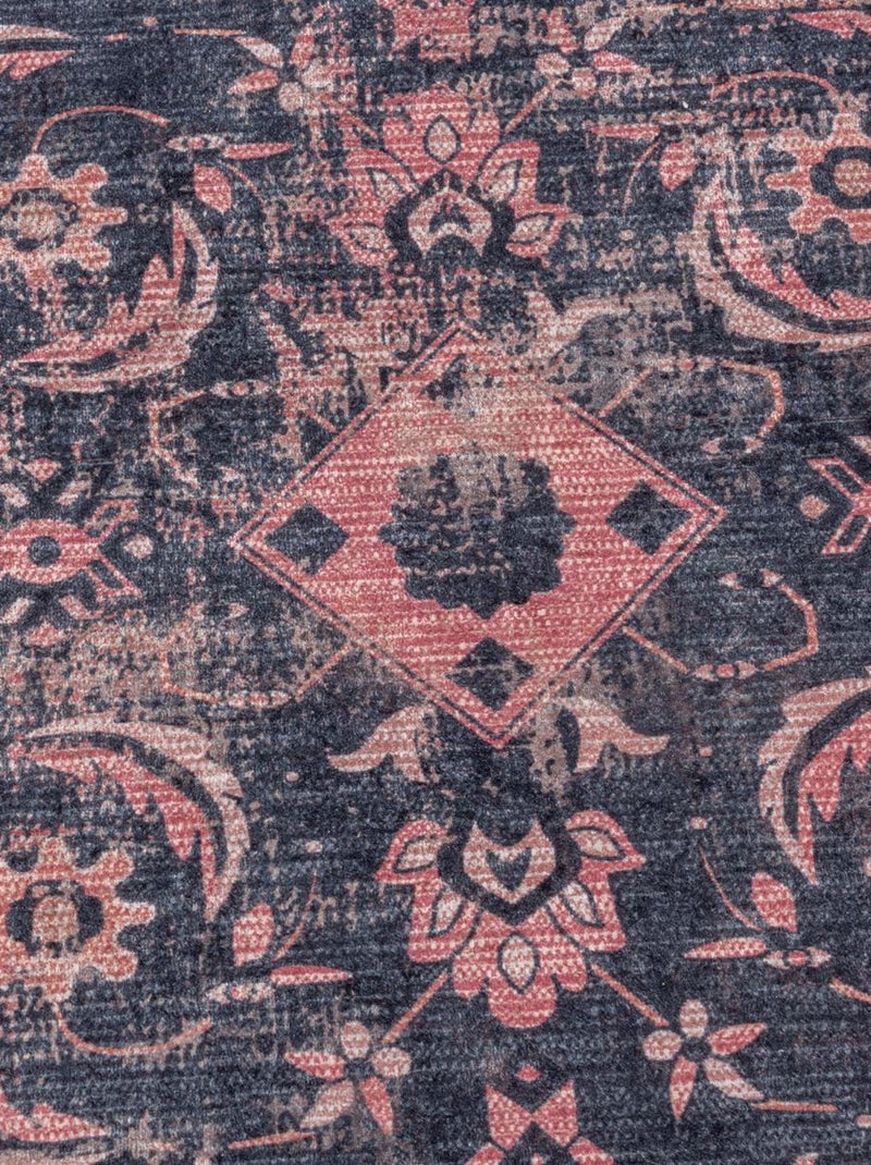Tapis orient tissé motifs orientaux AKIAK Rouge - Kiabi